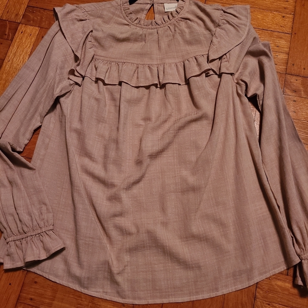Long sleeve blouse top nwt - Picture 3 of 4